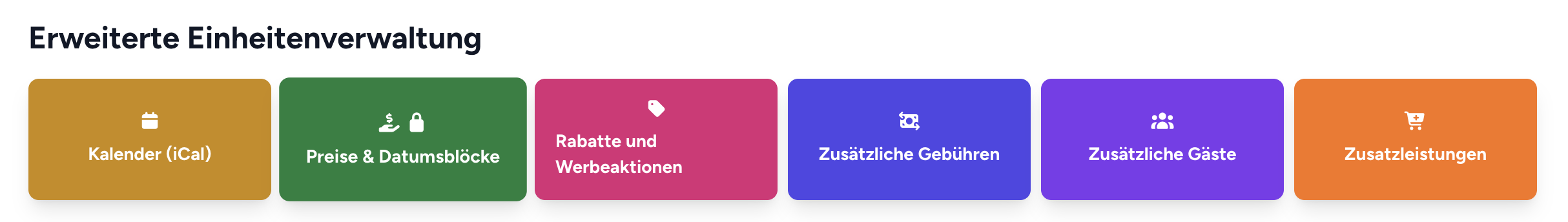Unit menu top Lestis